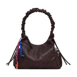 Desigual Ročna torba Desigual Half Logo Montvil 25WAXPAY Rjava