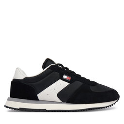 Tommy Jeans Sneakers Tommy Jeans Tjm Eva Runner Mix Material EM0EM01737 Schwarz