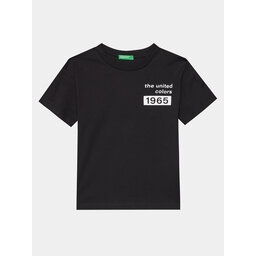 United Colors Of Benetton United Colors Of Benetton T-Shirt 3096C10H2 Schwarz Regular Fit