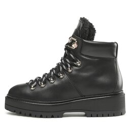 

Ботильйони Tommy Hilfiger Leather Outdoor Flat Boot FW0FW06725 Black BDS, Чорний