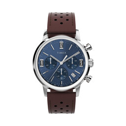 Timex Годинник Timex Marlin Chronograph TW2W10200 Коричневий