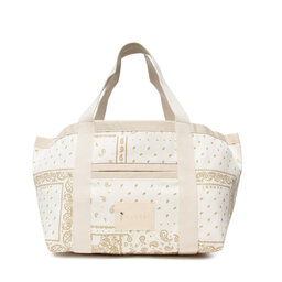 Manebi Geantă Manebi Tote Bag B 0.3 At Beige Bandana