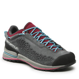 La Sportiva Trekking-skor La Sportiva Tx2 Evo Leather W's 27X900314 Carbon/Red Plum