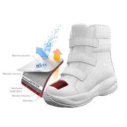 Superfit Μπότες Χιονιού Superfit GORE-TEX 1-000045-8510 S Lila/Rosa
