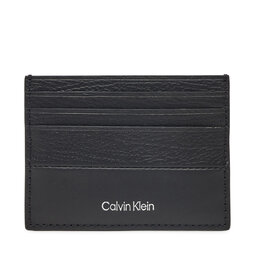 Calvin Klein Θήκη πιστωτικών καρτών Calvin Klein Subtle Mix Cardholder 6Cc K50K512860 Μαύρο