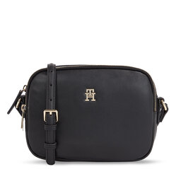 Tommy Hilfiger Ročna torba Tommy Hilfiger Poppy Plus Crossover AW0AW15235 Black BDS