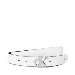 

Жіночий ремінь Calvin Klein Jeans Mono Round Rev Plaque 30Mm K60K607737 00Z, Білий