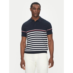 Hechter Paris Hechter Paris Polo marškinėliai 65017 151801 Tamsiai mėlyna Regular Fit