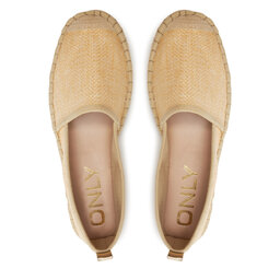 

Еспадрильї ONLY Shoes Onlkoppa 15320203 2 Beige, Бежевий