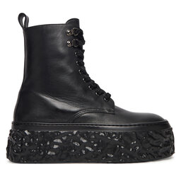 AGL Schnürschuhe AGL Magma High D776510PGKA0761013 Schwarz