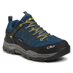 CMP Chaussures de trekking CMP Kids Rigel Low Trekking Shoes Wp 3Q13244J Blue Ink/Yellow 10MF