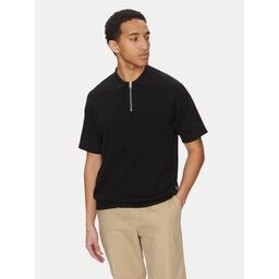 Jack&Jones Jack&Jones Polo marškinėliai Troy 12269617 Juoda Relaxed Fit