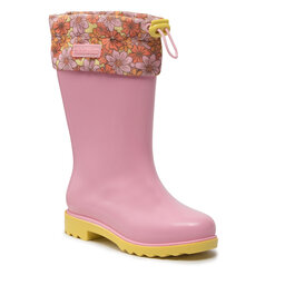 Melissa Gumene čizme Melissa Mini Melissa Rain Boot III Inf 33616 Pink/Yellow AB198