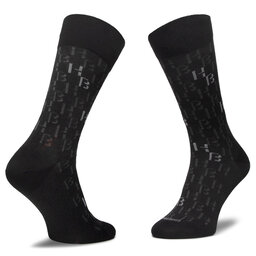 

Високі чоловічі шкарпетки Boss Rs Monogram Mc 50425483 001, Чорний