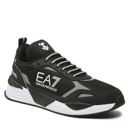 EA7 Emporio Armani Laisvalaikio batai EA7 Emporio Armani X8X159 XK364 N763 Black+Silver