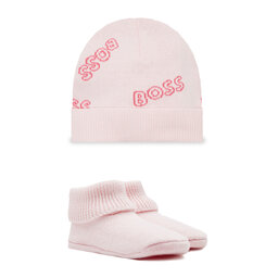 Boss Completo cappello e calzini Boss J98386 Pale Pink 44L