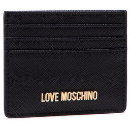 LOVE MOSCHINO Kreditinių kortelių dėklas LOVE MOSCHINO JC5563PP0ALQ0000 Nero