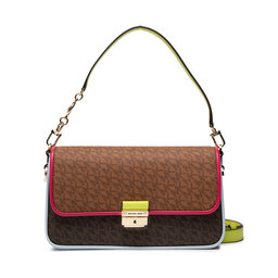 

Сумка MICHAEL Michael Kors Sm Conv Shldr 30S2G2BL5O Lugg Multi, Коричневий