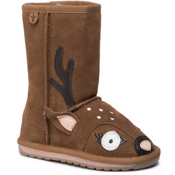 EMU Australia Boty EMU Australia Deer K12073 Chestnut