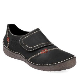 Rieker Polobotky Rieker 52577-00 Schwarz 00