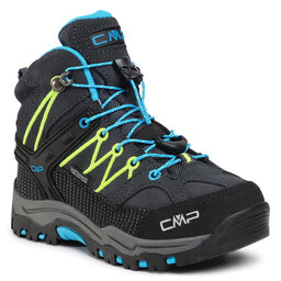 CMP Παπούτσια πεζοπορίας CMP Kids Rigel Mid Trekking Shoe Wp 3Q12944 Antracite/Yellow Fluo 34UF