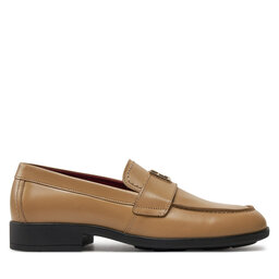 Tommy Hilfiger Lordsy Tommy Hilfiger Th Leather Classic Loafer FW0FW07961 Khaki