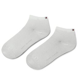 Tommy Hilfiger Lot de 2 paires de chaussettes basses femme Tommy Hilfiger Dobotex BV 373001001 Blanc