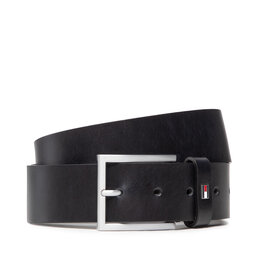 Tommy Hilfiger Ζώνη Ανδρική Tommy Hilfiger Hampton 4.0 AM0AM08361 Μαύρο