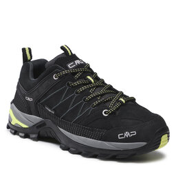 CMP Trekkings CMP Rigel Low Wmn Trekking Shoes Wp 3Q13246 Nero/Lime 37UH