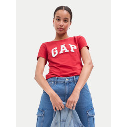 Gap Gap Póló 268820-91 Piros Regular Fit