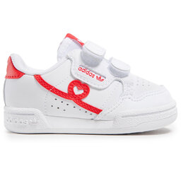 

Взуття adidas Continental 80 Cf I FY2580 Ftwwht/Vivred/Ftwwht, Білий