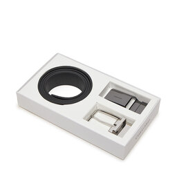 Calvin Klein Pasek Męski Calvin Klein Gs 2 Buckles 1 Strap K50K512392 Czarny