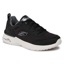 Skechers Pantofi Skechers Fast Brake 12947/BKW Black/White