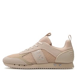 

Снікерcи EA7 Emporio Armani X8X027 XK050 S640 Tan/SIlver, Бежевий