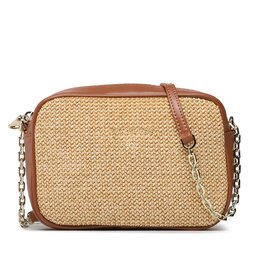 Patrizia Pepe Ročna torba Patrizia Pepe 2B0071/L070-X1HI Brown/Natural