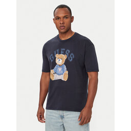 Guess Guess T-Shirt 182885 Blau Classic Fit