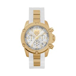 Plein Sport Часовник Plein Sport Hurricane PSDBA0423 Бял