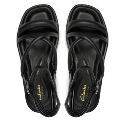 

Босоніжки Clarks Alda Cross 26176254 Black Leather, Чорний