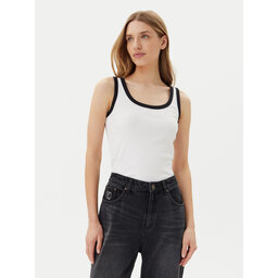 Pieces Pieces Top May 17154484 Weiß Slim Fit