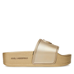 KARL LAGERFELD Klapki KARL LAGERFELD Kondo Maxi KL80819M Złoty