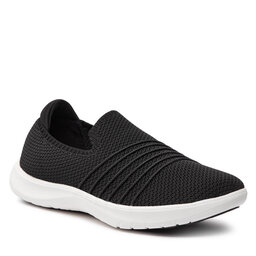 Clarks Snīkeri Clarks Adella Step 261640654 Black Knit