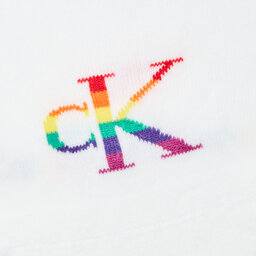 

Низькі жіночі шкарпетки Calvin Klein Jeans 701223913 White 001, Білий