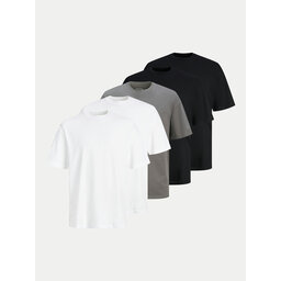Jack&Jones Jack&Jones 5db-os póló szett Hugo 12284199 Színes Loose Fit