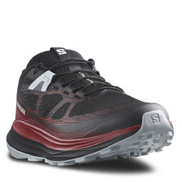 Salomon Обувки Salomon Ultra Glide 2 L47212000 Black/Biking Red/Pearl Blue