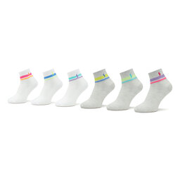 Polo Ralph Lauren Lot de 6 paires de chaussettes hautes femme Polo Ralph Lauren 455908152001 Multi