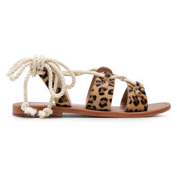 

Босоніжки Colors Of California HC.GREEK02 Leopard, Коричневий