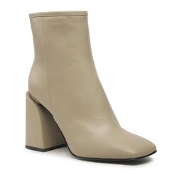 Pinko Μποτάκια Pinko Tea Tronchetto PE 23 BLKS1 100664 A0N9 Beige D18