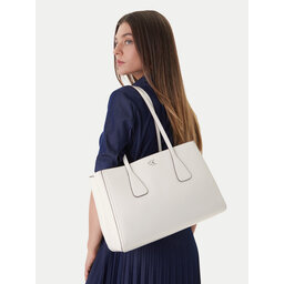 Calvin Klein Handtasche Calvin Klein Ck Medium Work Tote LV04F3442G Weiß