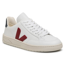 Veja Sneakersy Veja V-12 Leather XD021955V Extra White Marsala Nautico