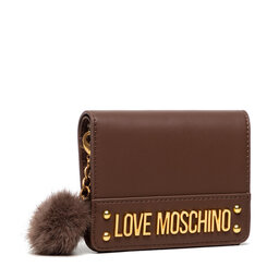 LOVE MOSCHINO Maža Moteriška Piniginė LOVE MOSCHINO JC5674PP0DKN0300 Marrone